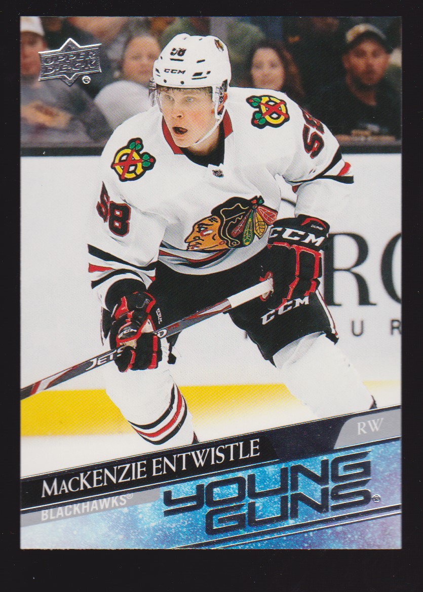 (image for) 2020-21 Upper Deck #471 MacKenzie Entwistle YG RC